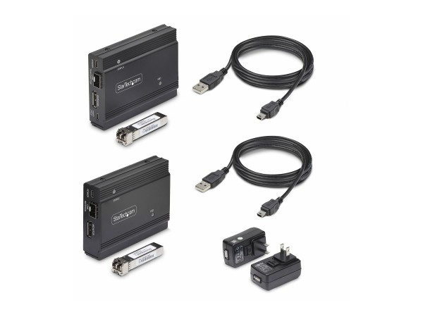 STARTECH.COM DisplayPort KVM Extender über Glasfaser 4K60Hz FD121-KVM-EXTENDER