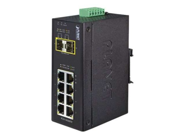 PLANET TECHNOLOGY 8-Port SFP Ethernet Switch IGS-1020TF
