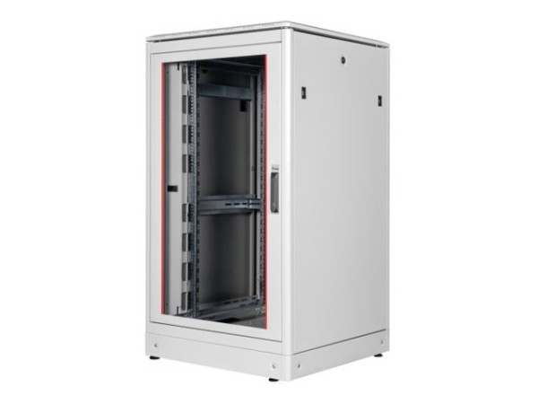 EQUIP EQUIP Serverschrank 19"  26U 800x800mm Glastür   grau