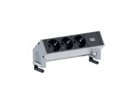 BACHMANN BACHMANN Steckdosenleiste Desk2 3xSchuKo-Dosen Zul