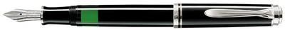 Pelikan Füllhalter "Souverän 805", schwarz/silber, B