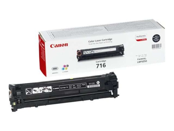 CANON 716 Black Schwarz Tonerpatrone 1980B002