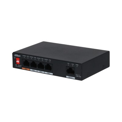 DAHUA DAHUA DH-PFS3005-4ET-60 5-Port Unmanaged Desktop Switch with 4-Port PoE DAHUA DH-PFS3005-4ET-60 5-Po
