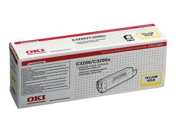OKI Gelb Tonerpatrone 43034805