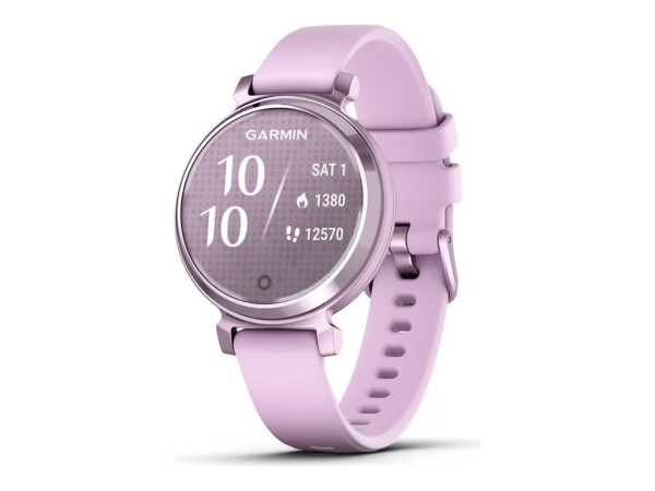 GARMIN GARMIN Lily 2 Metallic lilac intelligente Uhr mit Band Silikon Flieder