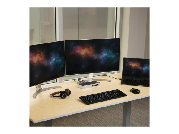 STARTECH.COM USB 3.0 Dual Monitor Dockingstation - USB auf HDMI - USB zu VG DK30ADD