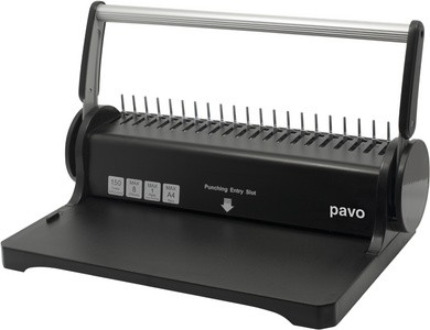 pavo Plastikbindegerät smartmaster 2, farbig sortiert