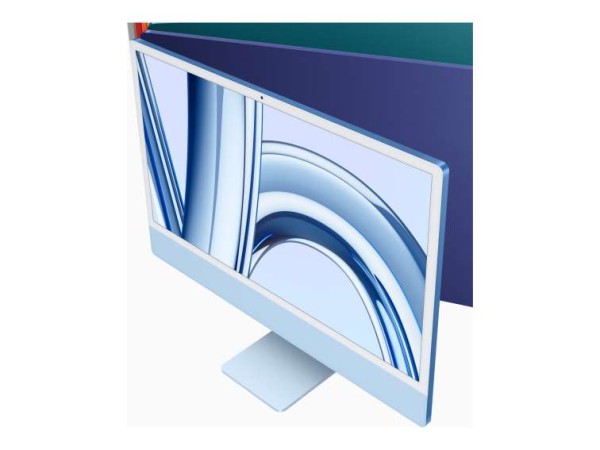 APPLE iMac Blau 61cm (24") Apple M3 8GB 256GB MacOS MQRQ3D/A