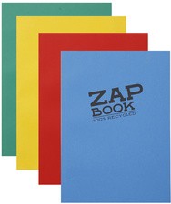 Clairefontaine Skizzenblock ZAP BOOK, DIN A5, 80 g/qm