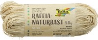 folia Raffia-Naturbast, 50 g, smaragdgrün