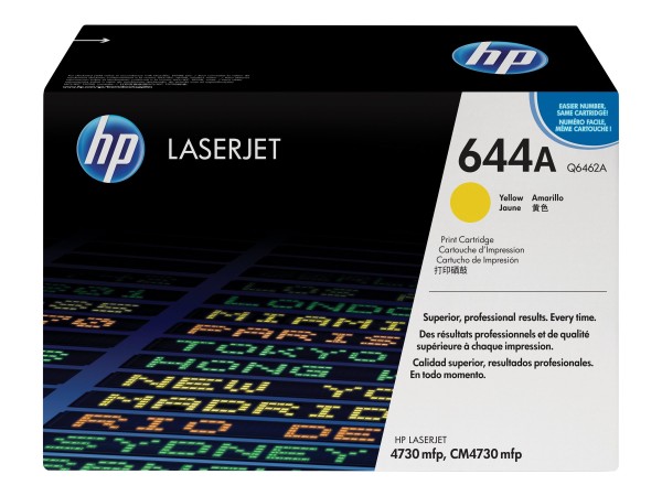 HP 644A Gelb LaserJet Tonerpatrone (Q6462A) Q6462A