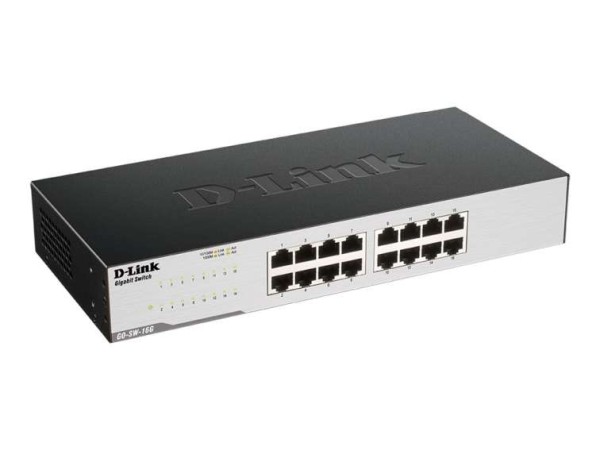D-Link 16-Port Gigabit Easy Desktop Switch GO-SW-16G/E