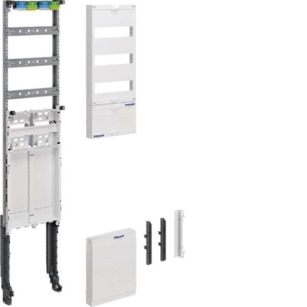 HAGER Einbausatz eHZ Höhe 1200mm ZU43ME 1-feldig ZU43ME