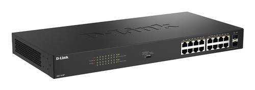D-LINK D-LINK DGS-1018P/E 18-Port-Gigabit-PoE+-Switch