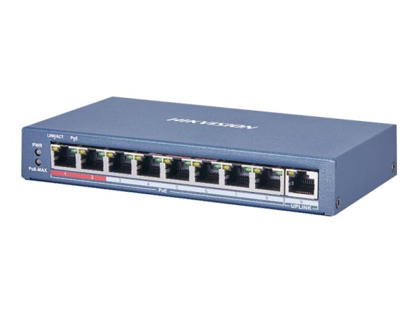 HIKVISION HIKVISION Switch Hikvision PoE 8-port  L2 unmanaged DS-3E0109P-E(C)