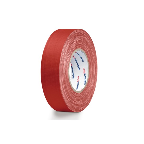 HELLERMANNTYTON HELLERMANNTYTON HTAPE-TEX-RD-50x50 Gewebeband rot 712-00901