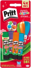 Pritt Klebestift Fun Colors, 4er Blisterkarte