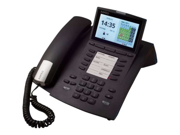 AGFEO ST45 IP Systemtelefon schwarz 6101322