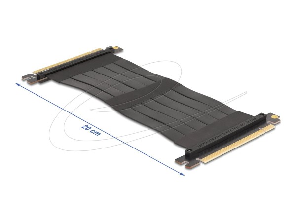 DELOCK DELOCK Riser Karte PCI Express 3.0 x16 St > x16 St mit Kabel