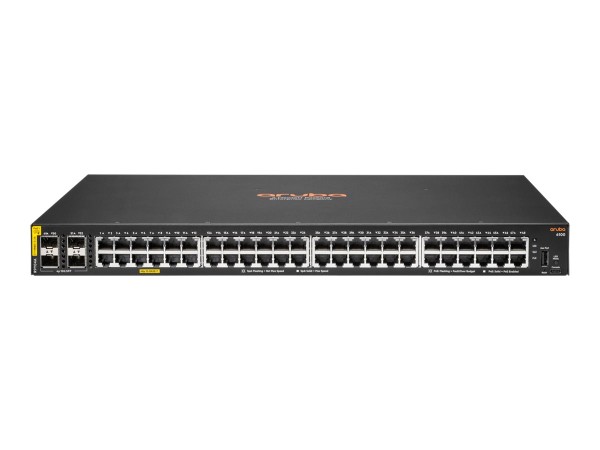 HP ENTERPRISE HP ENTERPRISE HPE Aruba Networking CX 6100 48G Class4 PoE 4SFP+ 740W Switch EU en