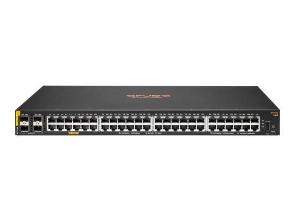 HP ENTERPRISE HP ENTERPRISE HPE Aruba Networking CX 6100 48G Class4 PoE 4SFP+ 740W Switch EU en