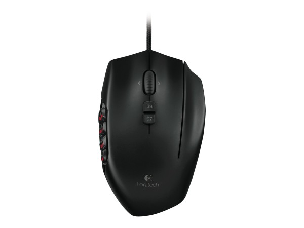 LOGITECH Maus G600 MMO - Schwarz 910-003879