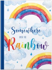 RNK Verlag Notizbuch "Over the Rainbow", DIN A4, blanko