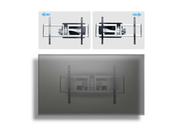 STARTECH.COM Robuste vollbewegliche TV-Wandhalterung fur Flachbildschirme b 100AP1-TV-WALL-MOUNT