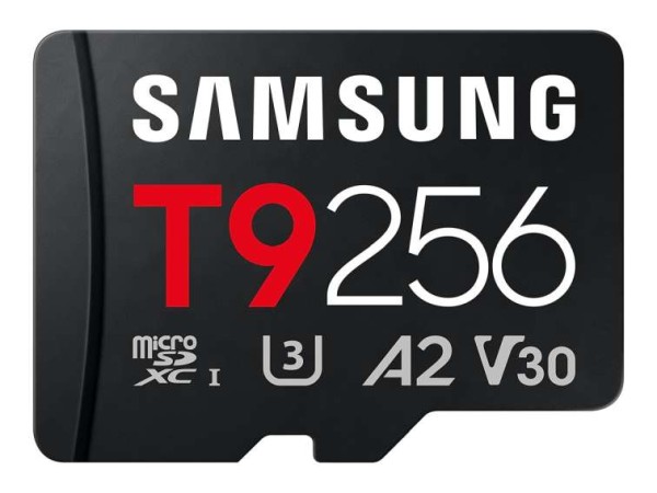 SAMSUNG T9 microSD Speicherkarte mit USB-Kartenleser 256GB MB-MH256TB/WW