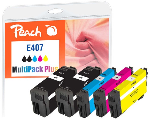 PEACH PEACH Patrone Epson No.407 MultiPack Plus remanufactured
