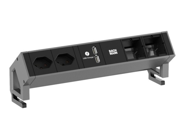 BACHMANN BACHMANN Steckdosenleiste Desk2 2xCH T13 1xUSB Cha