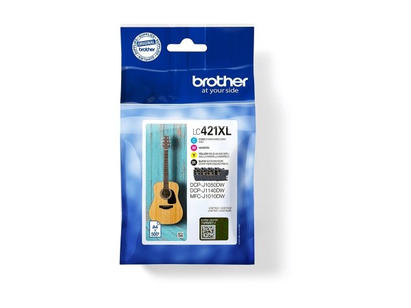 BROTHER BROTHER Ink Brother LC-421XLVAL black/cyan/magenta/yellow