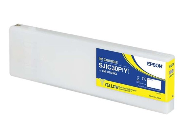 EPSON SJIC30P(Y) Gelb Tintenpatrone C33S020642