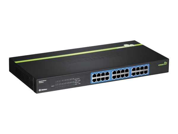 TRENDNET 24-port Gigabit GREENnet Switch (Rack Mount) TEG-S24G