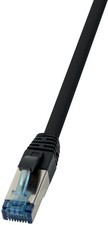 LogiLink Patchkabel, Kat. 6A, S/FTP, 40,0 m, schwarz, PUR
