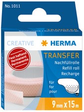 HERMA Transfer Kleberoller, anthrazit, fest haftend, 15 m