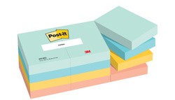 Post-it Haftnotizen Notes, 51 x 38 mm, Beachside Collection