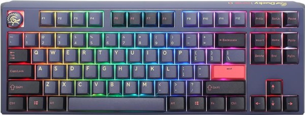 DUCKYCHANNEL Ducky One 3 Cosmic Blue TKL Gaming Tastatur DKON2187ST-EUSPDCOVVVC2