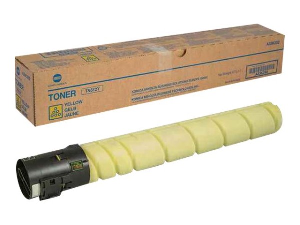 KONICA MINOLTA KONICA MINOLTA A33K25C 0.5 x TN512M Toner Yellow - Tonereinheit