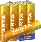 VARTA Alkaline Batterie "Longlife", Micro (AAA)