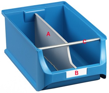 allit Tragestange für Sichtlagerkasten ProfiPlus Box 5