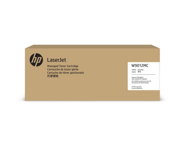 HP HP W9012MC Yellow Managed LaserJet Toner