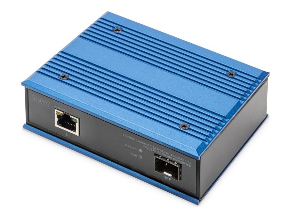 DIGITUS DIGITUS 10/100/1000Base-TX PoE to 1000Base-FX Converter