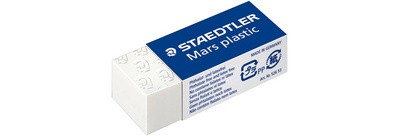 STAEDTLER Kunststoff-Radierer Mars plastic, weiß