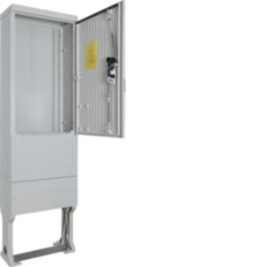 HAGER HAGER Zähleranschlusssäule ZAS205BD15A 205-Basis 1 Zählerplatz 3.HZ 5p +APZ