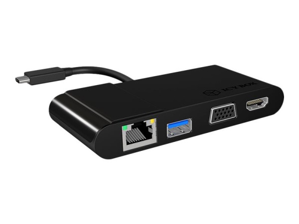 RAIDSONIC RAIDSONIC Multi Dockingstation IcyBox Notebooks/PCs HDMI/VGA/USB3.0/RJ