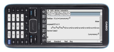 CASIO Grafikrechner FX-CP400 (ClassPad II) , schwarz