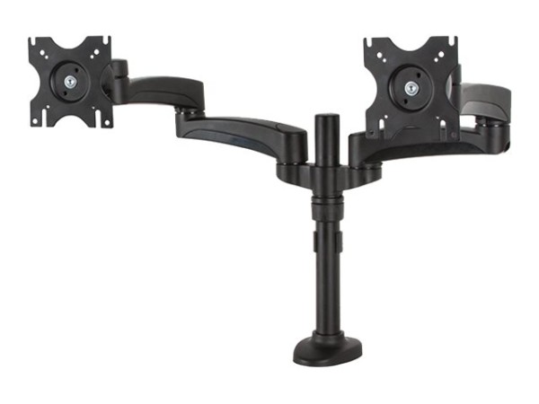 B-TECH B-TECH Tischhalterung mit zwei Armen BT7374/B (VESA 100x100)