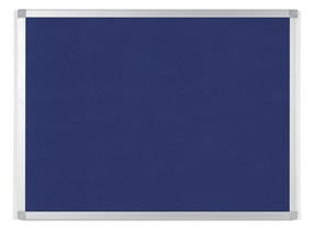 Bi-Office Filztafel AYDA, 900 x 600 mm, blau