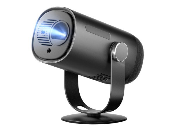 DANGBEI DANGBEI Freedo tragbarer Projektor mit Ständer Grau + PowerBank